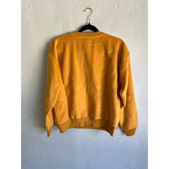 Anthropologie Grey Lab Woman Orange Soft Crewneck Oversized Sweater, Siz… - Picture 6 of 6